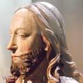Paris 2015 - Museu Medieval de Cluny - Detalhe da cabeça de Cristo