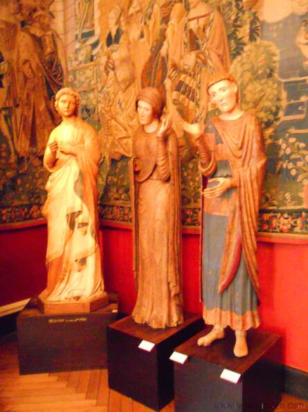 Paris 2015 - Museu Medieval de Cluny - Esculturas2
