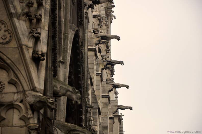 Paris 2015 - Catedral de Notre Dame - lateral direita.JPG
