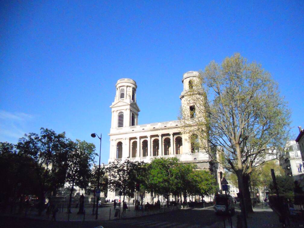 Paris 2015 - Igreja de Saint Sulpice - fachada1