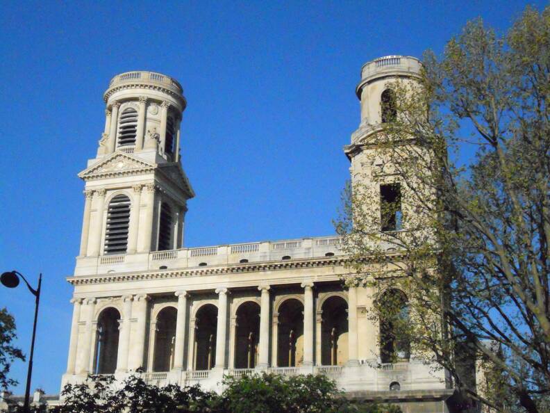 Paris 2015 - Igreja de Saint Sulpice - fachada2
