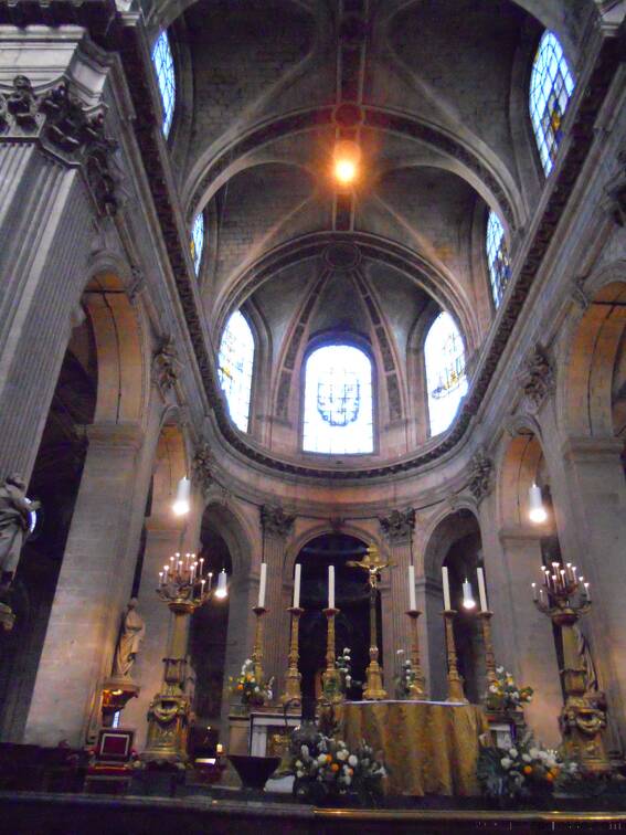 Paris 2015 - Igreja de Saint Sulpice - Altar3