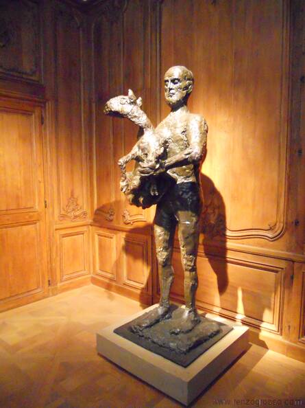 Paris 2015 - Museu Picasso - Homem com Cordeiro - 1947.JPG