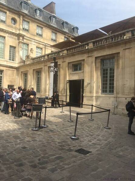 Paris 2015 - Museu Picasso - Entrada