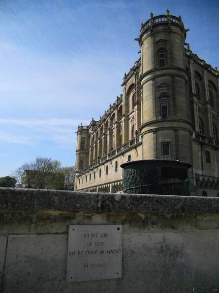 Paris 2015 - Castelo de Saint-Germain-en-Laye - Local do Duelo Coup de Jarnac - 1547.JPG