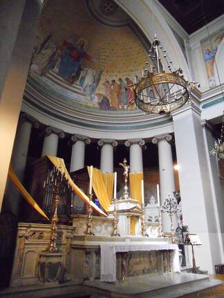 Paris 2015 - Saint-Germain-en-Laye - Igreja de Saint Germain - Altar2