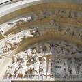 Paris 2015 - Catedral de Saint Denis - Detalhe da entrada